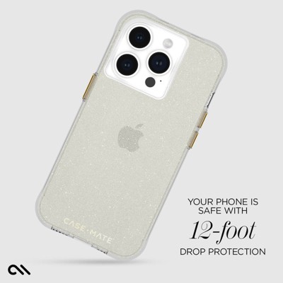 Case-Mate Sheer Crystal Gold iPhone 15 Pro Case