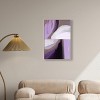 Art Remedy Fashion Fest Amethyst and Earth Combo Retro Abstract Wall Art Framed - 2 of 4