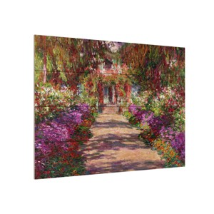Trademark Fine Art - Claude Monet 'A Pathway In Monet'S Garden' - 1 of 4