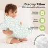 KeaBabies Toddler Pillow with Pillowcase, 13X18 Soft Organic Cotton Toddler Pillows for Sleeping, Kids Travel Pillow Age 2-5 - image 4 of 4