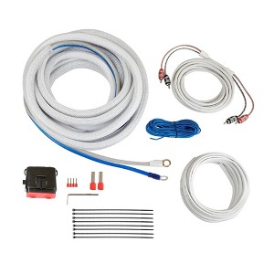 Cerwin-Vega CAKM82 - 8-Gauge Complete Waterproof Amp Kit, 20 Ft. W/ RCA, Speaker Cable, Gen2 - 1 of 1