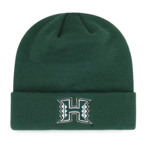 NCAA Hawaii Rainbow Warriors Cuff Knit Beanie: Sports Team Logo Hat - 1 of 2