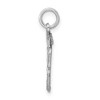 Black Bow Jewelry Sterling Silver, Varsity Collection, Small D/C Pendant, Number 13 - 2 of 4