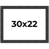 PosterPalooza | Traditional Black Picture Frame - UV Acrylic, Backing Board, Hanging Hardware Included - 2 of 4