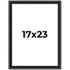 PosterPalooza | Antique Red Picture Frame - UV Acrylic, Foam Board Backing, Hanging Hardware - 2 of 4
