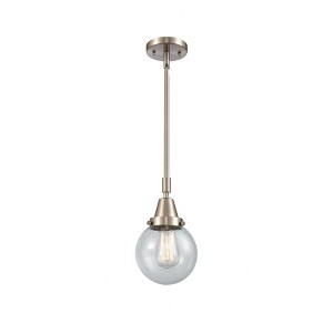Beacon - 1 Light Stem Hung Mini Pendant In Industrial Style-10.63 Inches Tall and 6 Inches Wide - 1 of 1