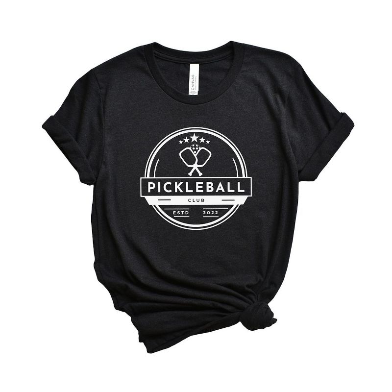 Simply Sage Market Women's Pickleball Club Short Sleeve Graphic Tee, 1 of 5