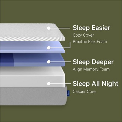 Eco-Friendly Queen Casper Original Foam Cooling Mattress