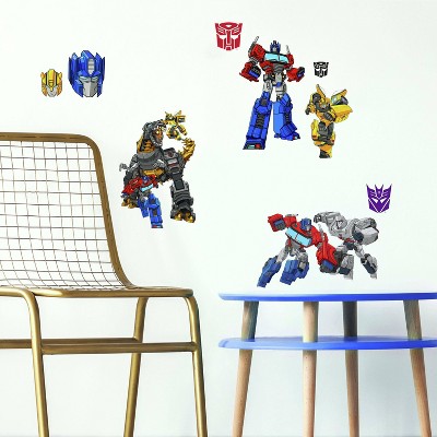 Transformers Cyberverse Peel and Stick Wall Decal - RoomMates