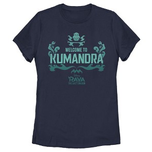 Women's Raya and the Last Dragon Welcome to Kumandra T-Shirt - 1 of 4