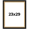 PosterPalooza | Embellished Brown Picture Frame - UV Acrylic, Foam Board Backing, Hanging Hardware - 2 of 4