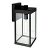 CWI Lighting Windsor 1 Light Black Outdoor Wall Light - 2 of 4
