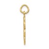Black Bow Jewelry 14k Yellow Gold I Love Dogs Scalloped Edge Pendant - 2 of 4