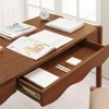 MH London Gozo 48" Solid Wood Writing Desk - 4 of 4