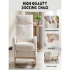 35.43"Modern Accent Rocking Chair Rocking Chair - 4 of 4