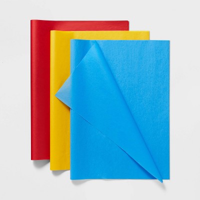 20ct Banded Tissue Paper - Spritz™: Multicolor Gift Packaging for All Occasions, Easter, Birthday Gift Bags
