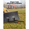 CuisinSmart Tractor Pallet Forks, Clamp On Pallet Forks with Adjustable Stabilizer Bar, Heavy Duty Tractor Bucket Forks for Skid Steer Tractor - 3 of 4