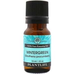 Plantlife Wintergreen Aromatherapy Essential Oil – 100% Pure, Therapeutic Grade, No Additives or Fillers, 10 ml - 1 of 2