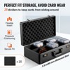 VEVOR Graded Card Storage Box, 5 Slots, Graded Sports Cards Holder Carrying Case, for 162 PSA Graded Cards 115 BGS Cards 130 SGC Cards - 4 of 4