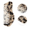 Unique Bargains Portable Special Shape Hair Comb 1 Pc - 2 of 4