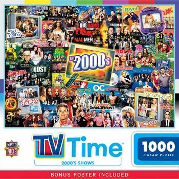 MasterPieces TV Time - 2000's Shows 1000 Piece Jigsaw Puzzle