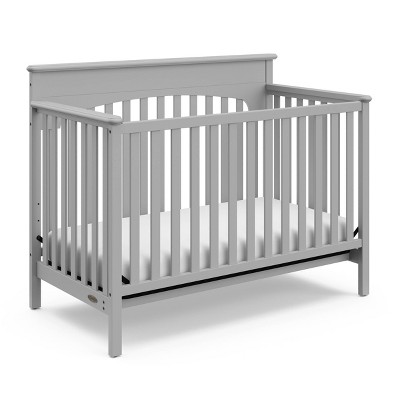 4 in 1 crib grey