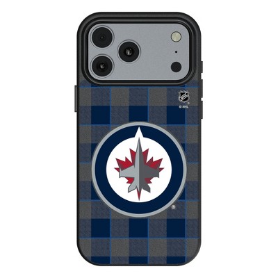NHL Western Conference Teams Plaid MagSafe Compatible Cell Phone Case for Apple iPhone 17 Series