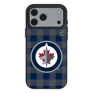 NHL Western Conference Teams Plaid MagSafe Compatible Cell Phone Case for Apple iPhone 17 Series - 1 of 4