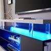 TV Stand for 65 Inch TV LED Gaming Entertainment Center Media Storage Console Table with Large Side Cabinet - 2 of 4