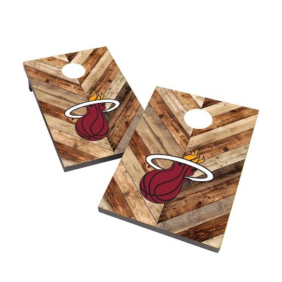 NBA Miami Heat 2'x3' Cornhole Bag Toss Game Set