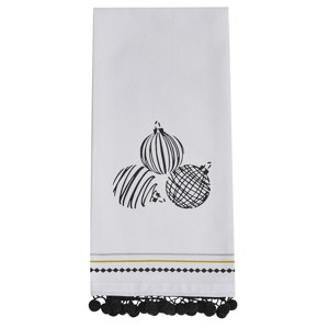 Split P Tidings & Tinsel Ornaments Decorative Dishtowel Set of 2 - 1 of 3