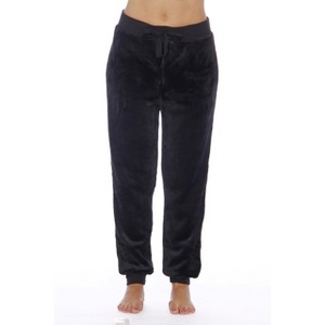 Just Love Women's Velour Plush Jogger Pants - Soft and Cozy Lounge - 1 of 2