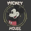 Boy's Disney Mickey Mouse Classic Circle Distressed T-Shirt - 2 of 4