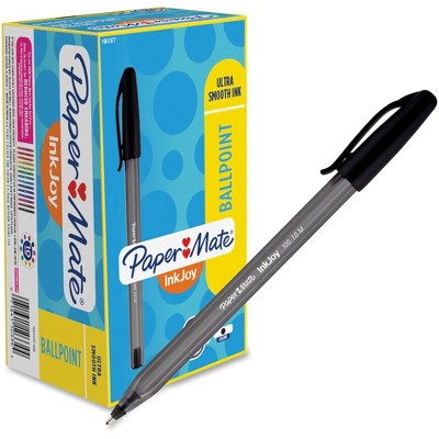 Paper Mate InkJoy 100 Ballpoint Stick Pen 1mm Black 48/Box 1951377