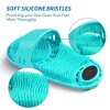 Swtroom Silicone Foot Scrubber Massage and Cleaning Non-Slip for Shower (1PCS Green) - 2 of 4