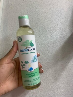 Baby Dove Caring By Nature Hypoallergenic Baby Oil - 8 Fl Oz : Target