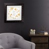 Trademark Fine Art - Lisa Audit Happy Yellow 20 Matted Framed Art - 2 of 4