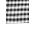 4pk Cotton Gingham Placemats White/Black - Lush Décor: Kitchen Decor, Classic Plaid, Rectangle, Machine Washable - image 4 of 4