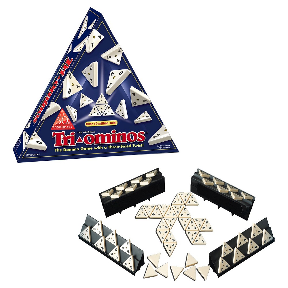 UPC 021853044515 product image for Tri-Ominos Three-Sided Dominoes Game | upcitemdb.com