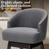 Pellebant 2pc 30 Inch Counter Height Bar Stools Kitchen Island Chairs with Back Tall Barstools Comfortable Swivel Chair - 3 of 4
