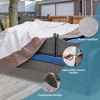 XIZZI Patio Furniture Set Cover Outdoor Sectional Sofa Set Covers Outdoor Ottoman and Patio Sofa Set Covers Water Resistant - 4 of 4