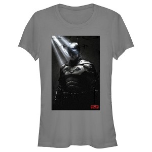 Juniors Womens The Batman In the Light Poster T-Shirt - 1 of 4