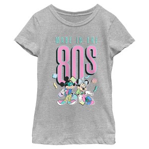 Girls Mickey & Friends Made in the 80s T Shirt - 1 of 4