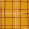 Design Imports January Plaid Fringe Scarf - Gold - 2 of 4