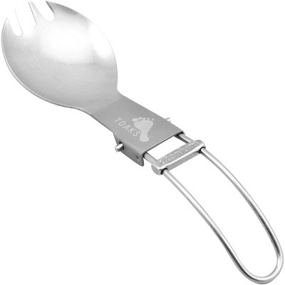 TOAKS Titanium Lightweight Folding Spork SLV-06