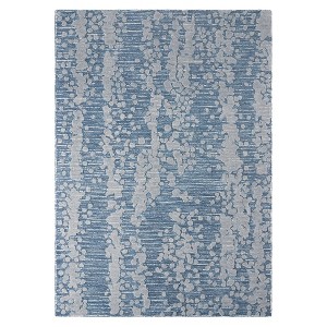 NICOLE MILLER NEW YORK Mod Weave Abstract Knotted Texture Handcrafted Area Rug - 1 of 4