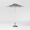 6' Round Outdoor Patio Market Umbrella with Black Pole - Room Essentials™ - 3 of 4