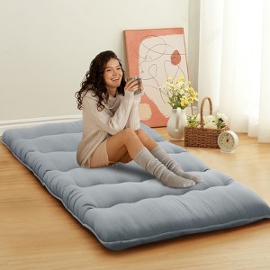 Nasitip Foldable Japanese Floor Mattress, Roo-Up Futon Sleeping Pad for Camping RV and Home Use - 1 of 4