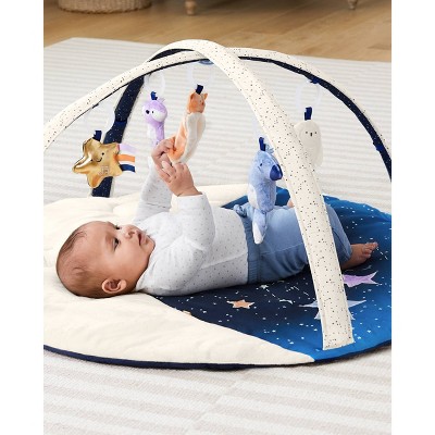 Celestial Dreams Blue and White Baby Activity Gym