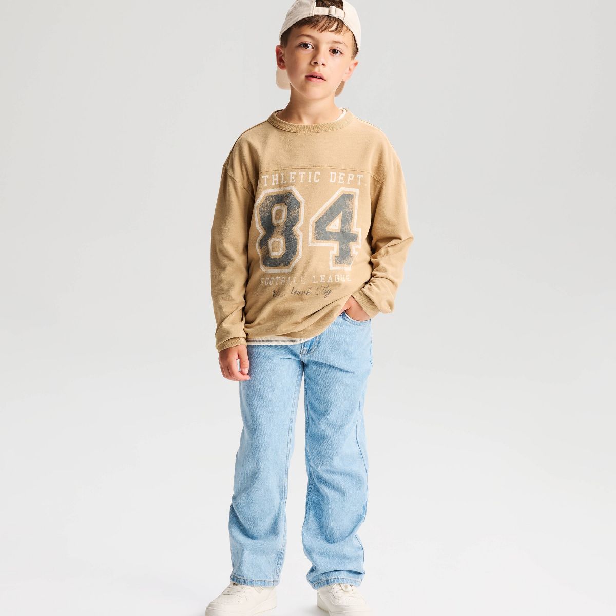 Boys' Long Sleeve Relaxed Fit Graphic T-Shirt - Cat & Jack™ - thumbnail 4